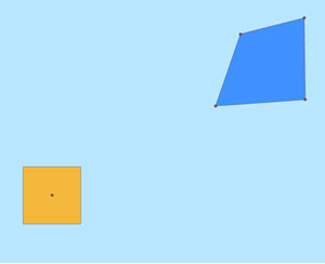 Example of coincident features returned when outputting convex hulls